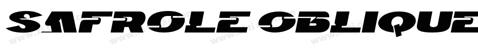 Safrole Oblique字体转换